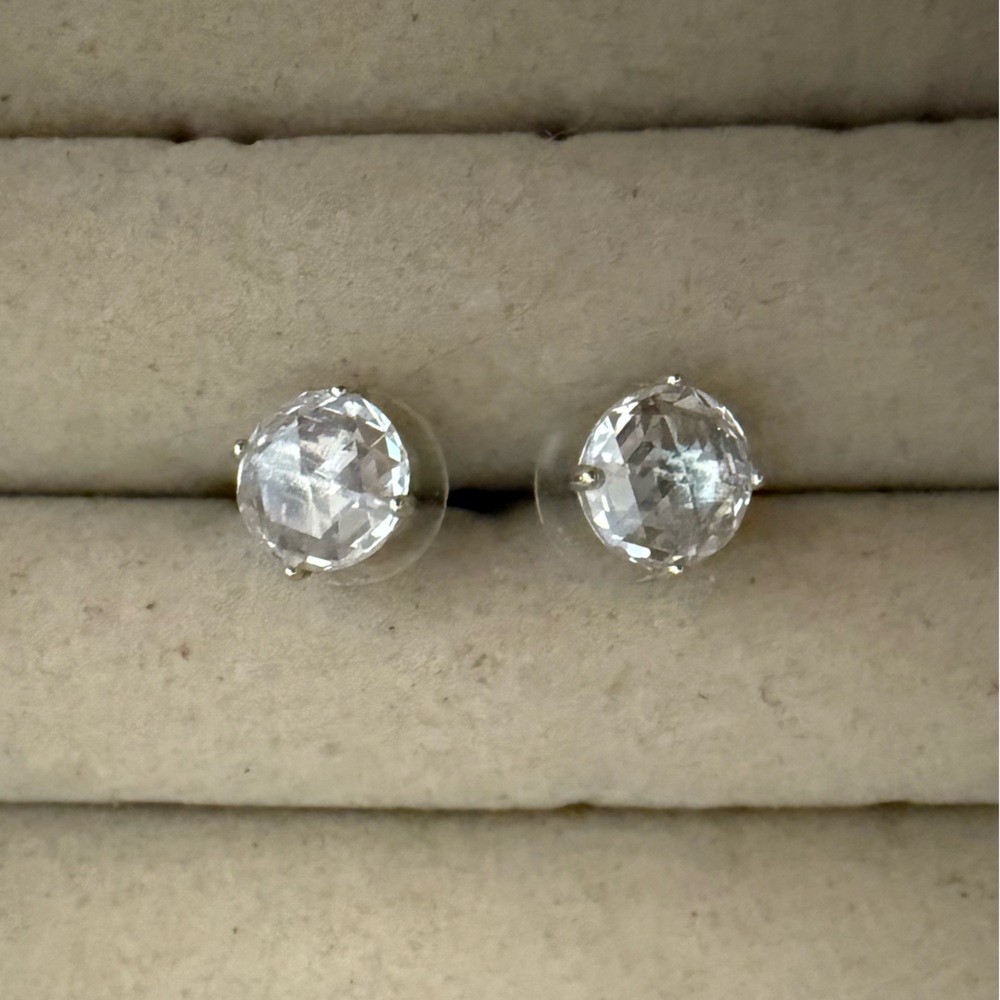 Kate Spade Sparkling Silver Crystal Earrings